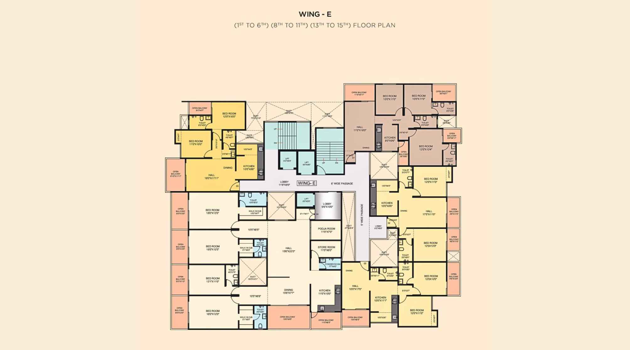 Akshar-Altorios-Floor-Plan-Wing-E-1st-to-6th-8th-to-11th-13th-to-15th